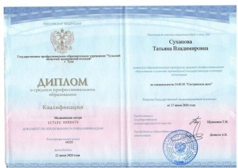 Документы Драмарецкая Татьяна Владимировна