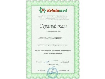 Документы Алешин Артем Андреевич